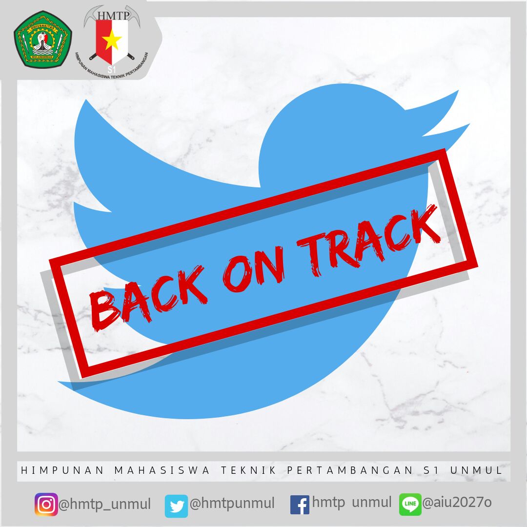 Salam Tambang!
Setelah menangani masalah teknis twitter, <a href="/hmtpunmul/">HMTP_UNMUL</a> hadir kembali! Nantikan kembali kabar kami ya!