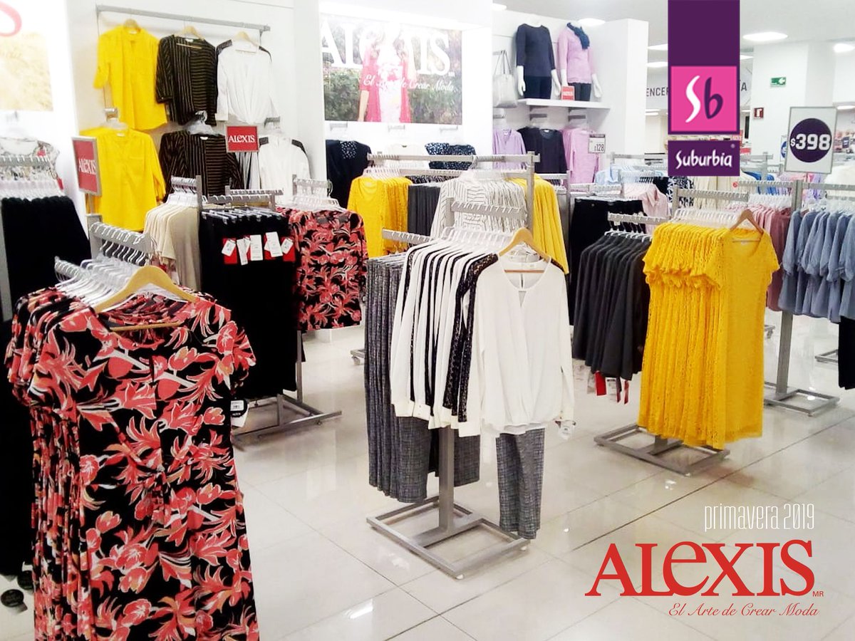 AlexisModa's tweet photo. Domingo de compras y elegir tu look favorito ALEXIS en tu tienda SUBURBIA más cercana, te esperamos! #AlexisModa #MujerAlexis #Moda_Suburbia #FelizDomingo #Style #Compras #Style #Suburbia https://t.co/Spm11UkvXU