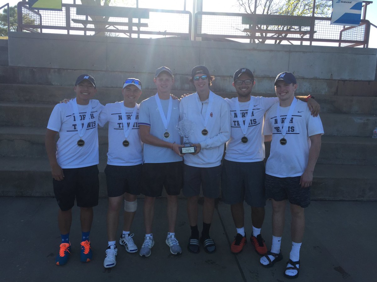 north_edmond's tweet photo. 🎾Boys Tennis tied for 1st at the COAC Conference Tournament!🎾

#1 Singles: Brogan McLaughlin (2nd)
#2 Singles: Wes Robertson (2nd)
#1 Doubles: Quinn Navarro/Jeff Stockel (2nd)
#2 Doubles: Scott Stewart/Cortez Mora(1st)

@AaronAtTheSun @NunleyEPS #HuskyNation https://t.co/IPybdxjpjt