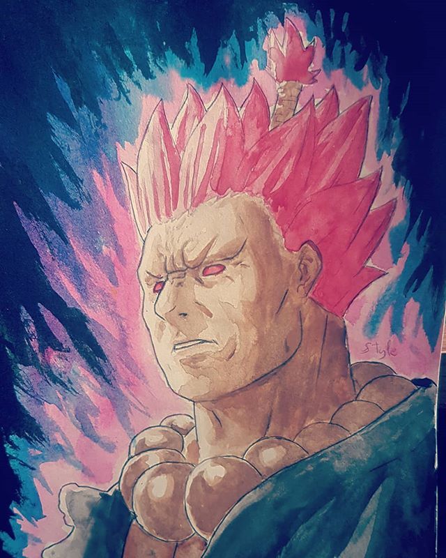 masterstylezero's tweet photo. Master of fist
#gouki #akuma #streetfighter #capcom #videogames #badass #shotokan #martialart #illustrations #watercolor #ink #darkhadou #satsuinohado #ryu https://t.co/sZbSNNMJSb https://t.co/0HezkUcQrb