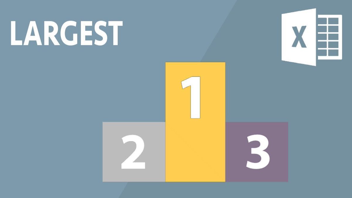 EssentialExcel's tweet image. How to rank the largest values in Excel youtu.be/N8yGaCrGOGg via @YouTube