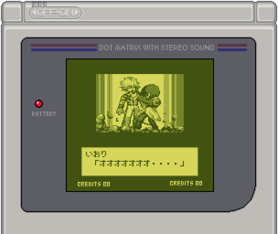 ゲームボーイ30周年！ かなり前の過去絵だけど4色ドットって楽しいよね