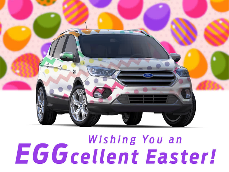 ChapmanAutoEHT's tweet photo. Wishing you an EGGcellent Easter in your new Ford! 🐣 #HappyEaster https://t.co/d5r5x9ah1m https://t.co/66SXwqC4pC