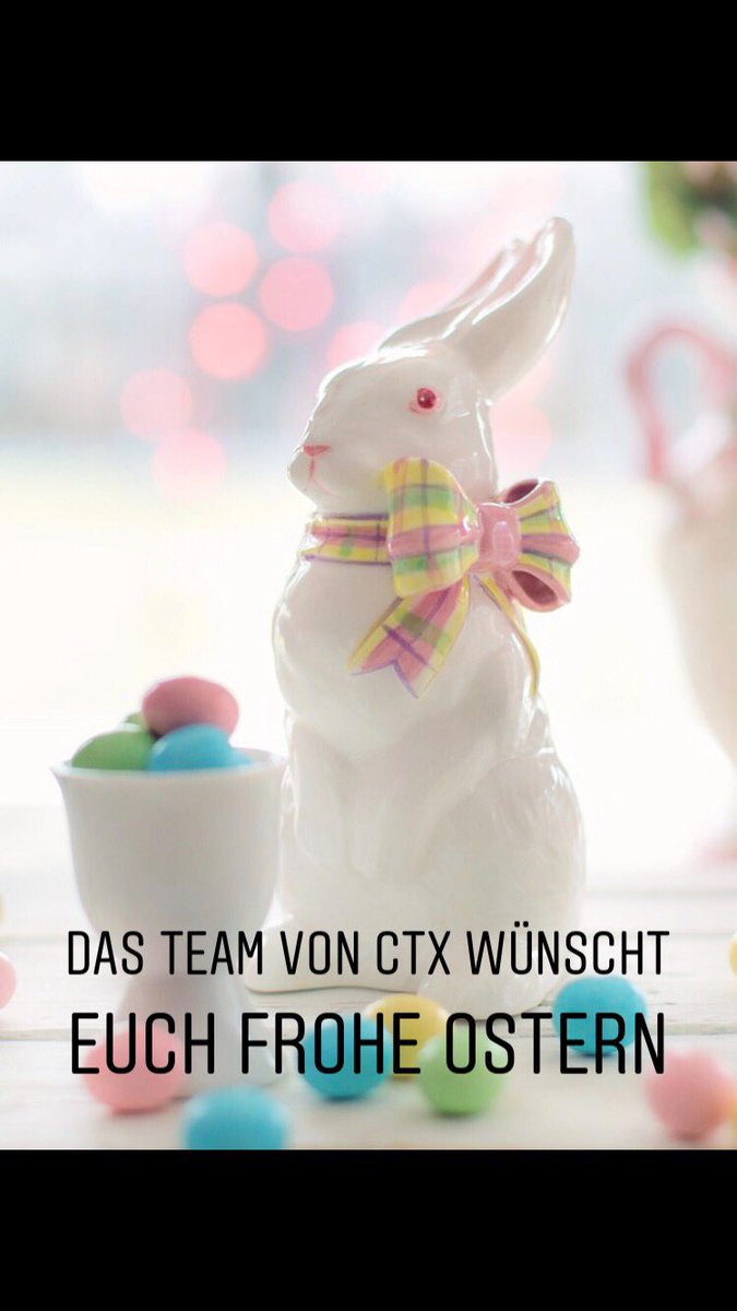 centauri_CTX's tweet photo. The CTX team wishes you a happy Easter.

Das Team von CTX wünscht Euch frohe Ostern https://t.co/9aPbFtGuwl