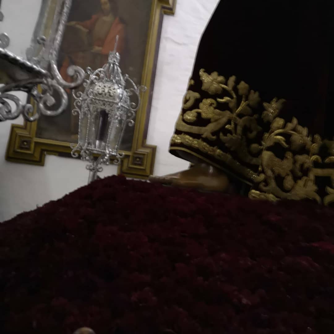 PAMFLORISTERIA's tweet photo. Clavel Sangre de toro para el Nazareno de Cazalla de la Sierra #FloristeriaPabloMartinez https://t.co/bgOryFDNlQ