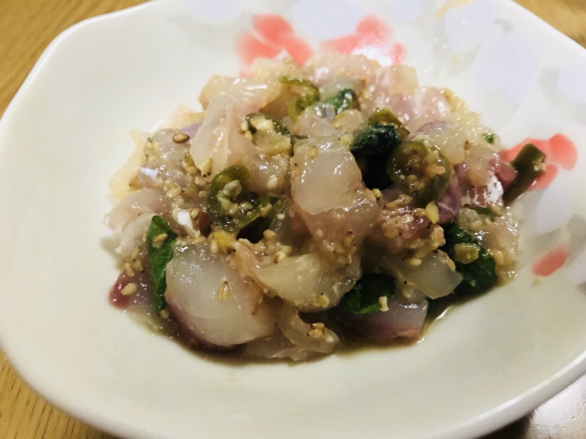 Chii5421 今夜のおつまみ 鯛と青唐辛子味噌のなめろう 昨日作った青唐辛子味噌と鯛のお刺身で作りましたよ 激辛ですわ でも美味しいよ レジンアクセサリーならcoyuli こちらから T Co C5ilq2sywf おつまみ グルメ お家ご飯 Chii5421 今夜のおつまみ 鯛と青唐辛子味噌のなめろう 昨日作った青唐辛子味噌と鯛のお刺身で作りましたよ 激辛ですわ でも美味しいよ レジンアクセサリーならcoyuli こちらから T Co C5ilq2sywf おつまみ グルメ お家ご飯