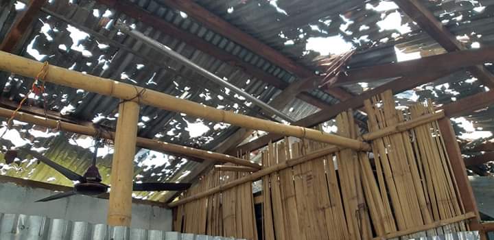 Shonaam4's tweet photo. #HAILSTORM: Large damage to crops, granaries, wild birds etc at Tarasso Circle (Papumpare). #Nature being harsh; Can't believe hailstorm could be so dangerous.
#HelpSought by the affected people.
@PemaKhanduBJP @DA_PapumPare @HaliTana 
@cmsadvocacy https://t.co/WCwVEmmA0e