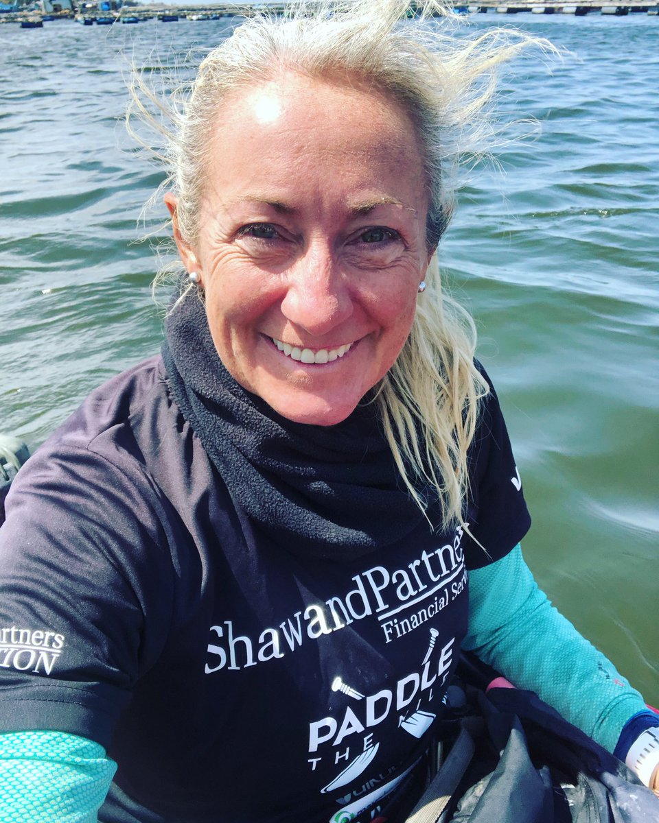 Sarah_paddles's tweet photo. I have finished!!! No words right now. Filled with happiness and relief and utterly exhausted. I really cannot believe it is over #theend #paddledthenile https://t.co/qf55KNbfLf