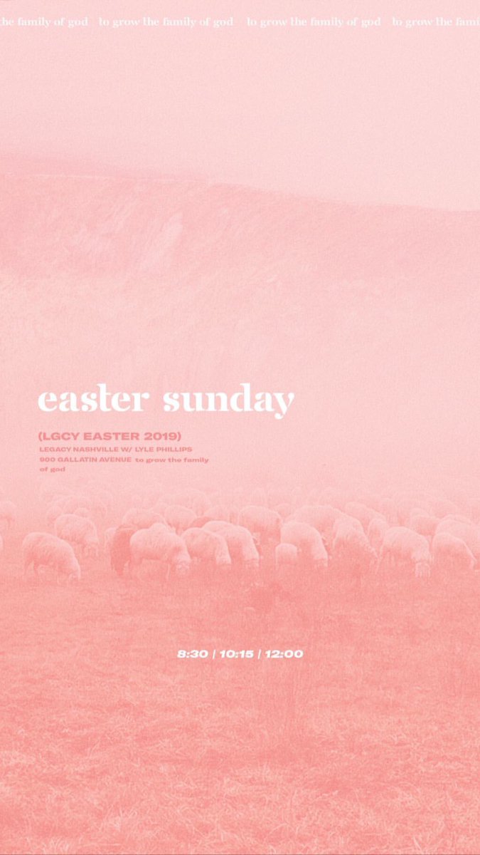 LegacyNash's tweet photo. Today at #LGCYNASH we celebrate the resurrection of our King! King Jesus! Come join us!!! https://t.co/T4RLjf23yJ