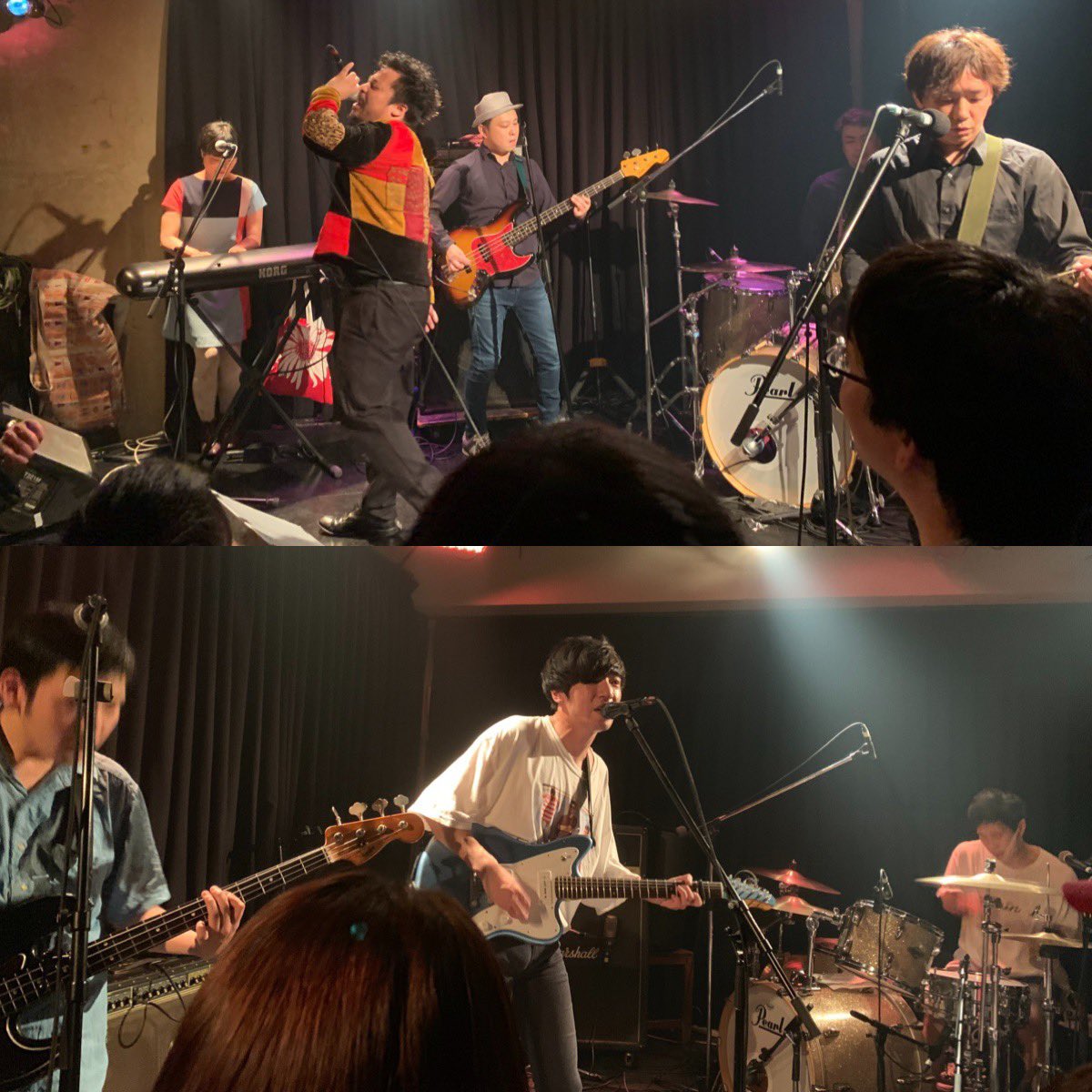 UGTWO's tweet photo. ヨウ君が誘ってくれまして、スタジオ&VOTE後THREEに顔出してきました。やっぱ友達には会える時に会いにいかないとね。酔い夜をありがとう。
#APAGEOFPUNK
#GOROGOLO
#SEVENTEENAGAiN
#FUCKER
#VOGOS
#下北沢THREE https://t.co/cpFBSyteCX