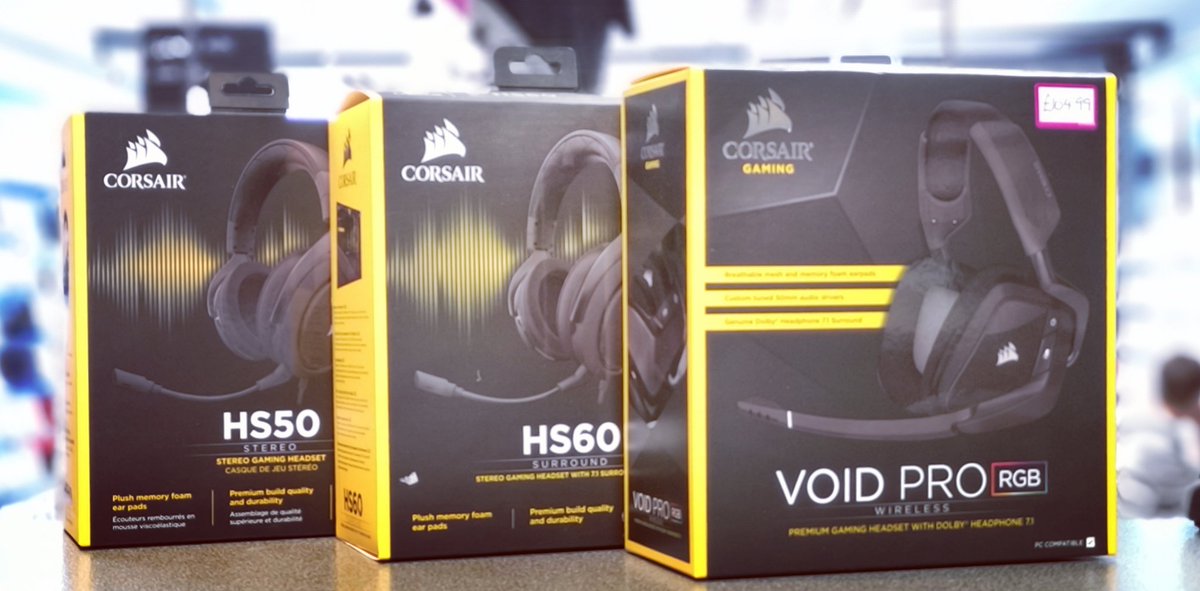 GAMEPaisley's tweet photo. Looking for a new gaming headset?
We have a huge selection in store!
#Razer #corsair #LogitechG #Astro https://t.co/Tv1KhZRvmd