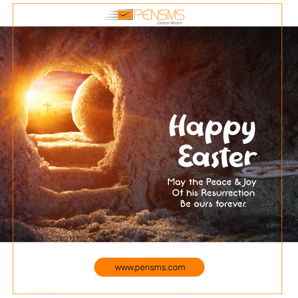 pensmsdotcom's tweet photo. Happy Easter to our esteemed customers. May joy and peace remain with us.
Spread the words... https://t.co/YJ3kLh80SV
#EasterSunday #Easter #Jesus #Resurrection #BulkSMS #PenSMS #OleOut #EVEMUN https://t.co/kkmR2RBwU1