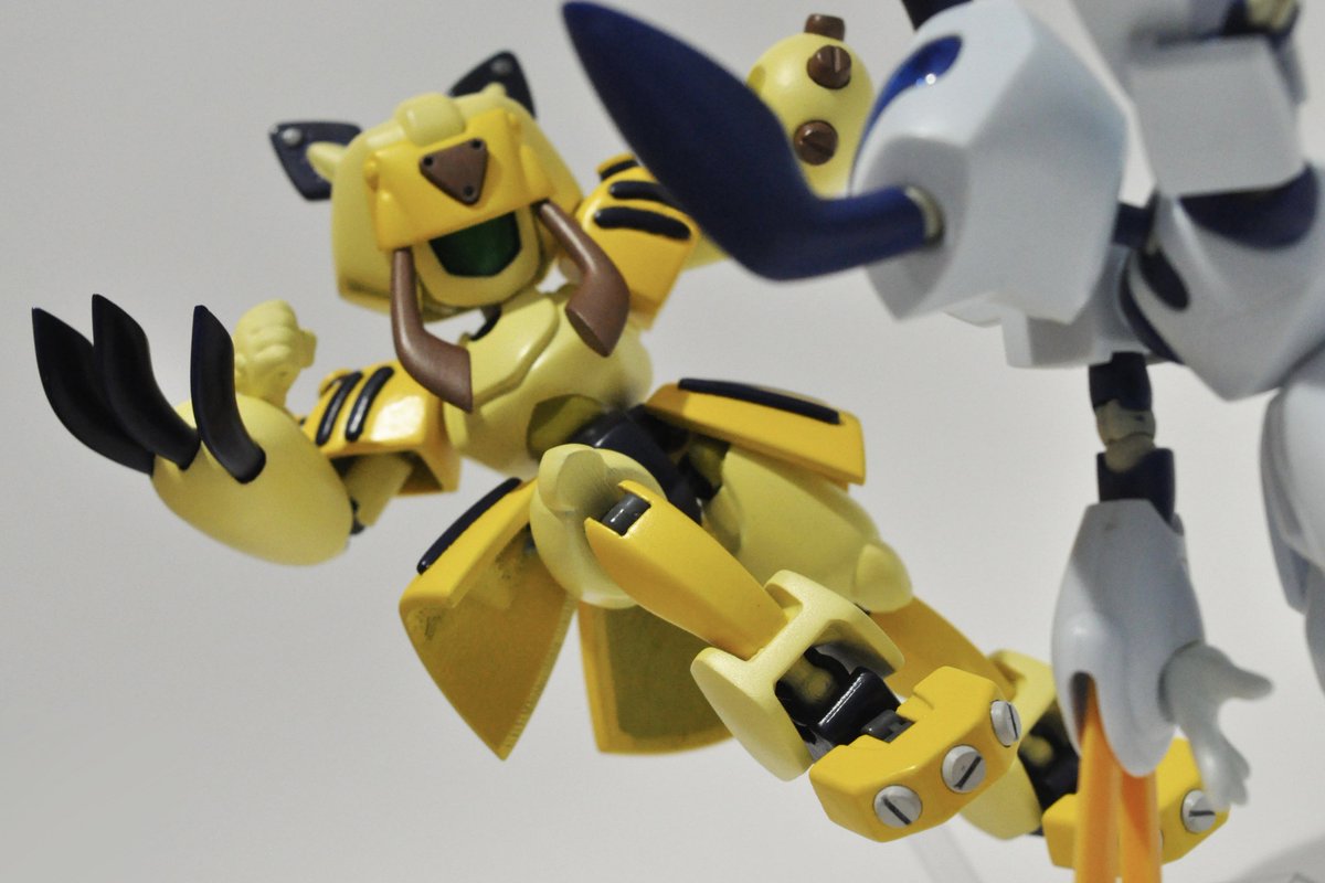Bop On Twitter メダロット Medabots 1 6スミロドナッド Absフィラメント出力 いつものイエサブ関節ではなくコトブキヤabsユニットを使ってみたところ かなりもろかった