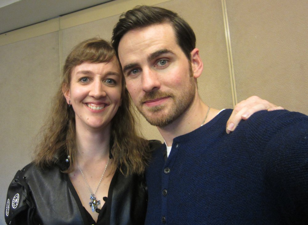 IdyllicCaptain's tweet photo. Day 21. The M&amp;G after which we took this selfie was the best. I asked him a question I wasn't even sure he'd understand, but he did, and his answer was so detailed, thoughtful and heartfelt... Most meaningful interaction I've ever had with him 💖 #OUATNJ #30Smiles #ColinODonoghue https://t.co/ynP3Rjz0Qx