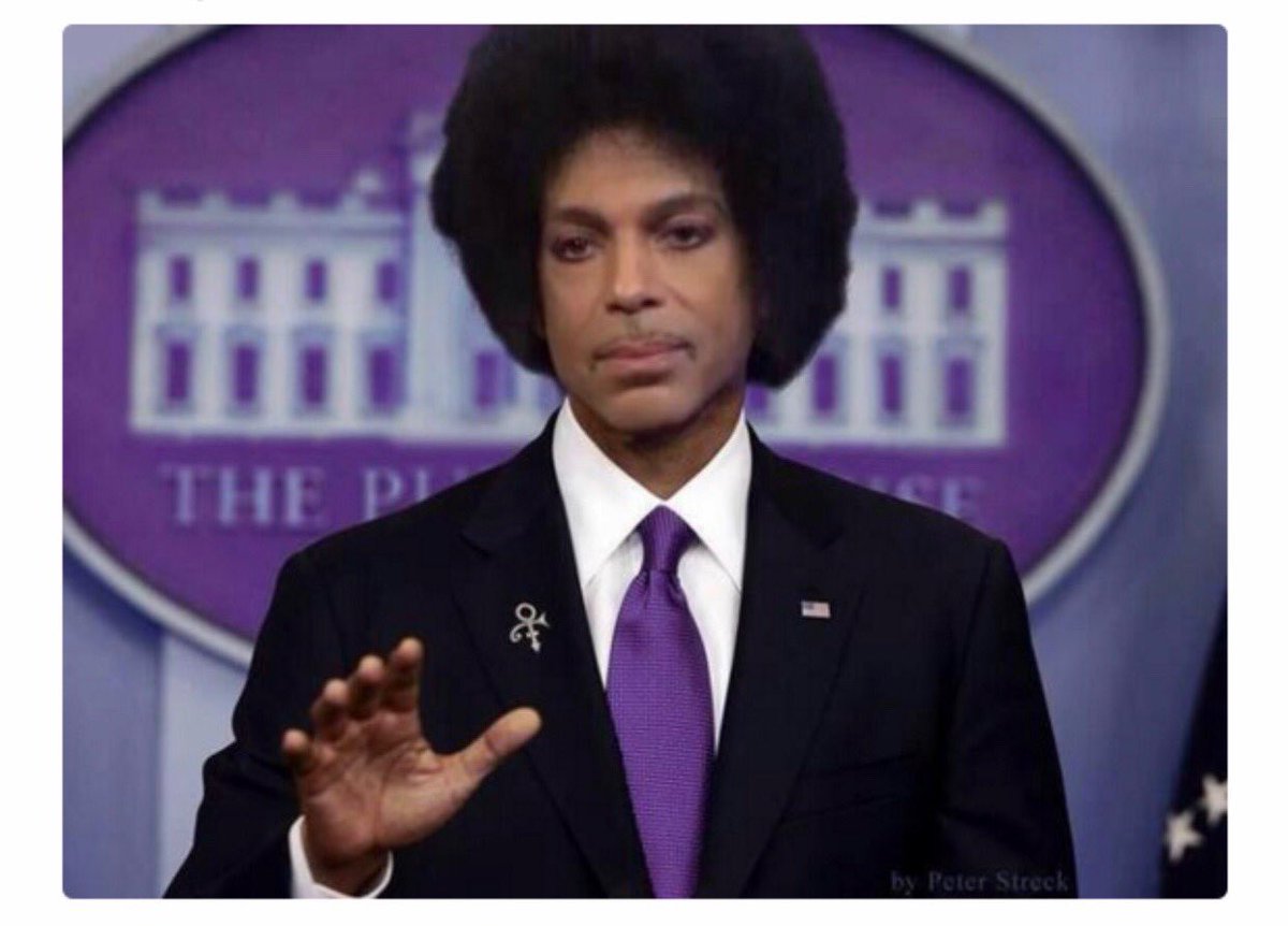 Addy_Clark's tweet photo. I saw this online this morning. So awesome π #PresidentPrince #FunkNation #ThePurpleHouse https://t.co/9K8ujeea9N