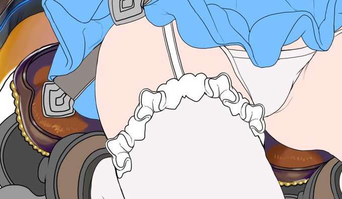 革張りのソファ状のパーツ
装飾となる金具を追加。
革の陰影部分はスカートの色に合わせわざと
色相をずらしています 