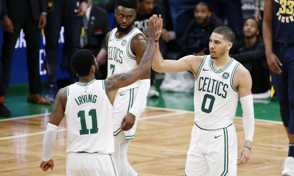 CelticsDynasty_'s tweet photo. Game 1 - BOS 84 - IND 74
Game 2 - BOS 99 - IND 91
Game 3 - BOS 104 - IND 96
Game 4 - BOS 110 - IND 106

🧹 🧹 🧹 🧹 https://t.co/imdi7A80u3