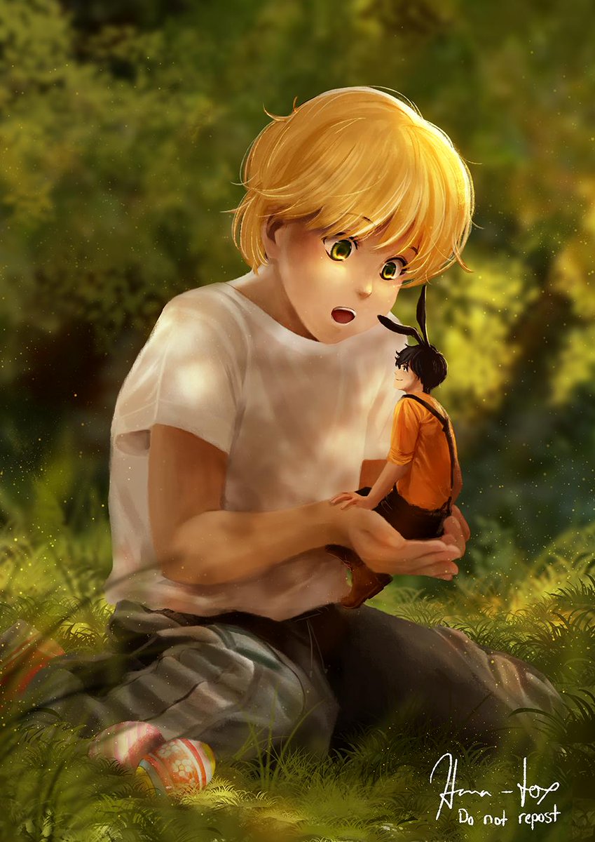 hana_tox's tweet photo. happy easter, aslan! #BANANAFISH #バナナフィッシュ https://t.co/aooIJRkMEy