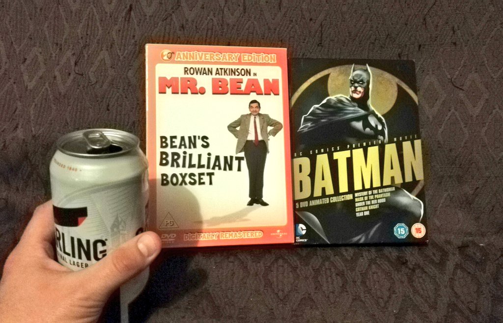 ScottSoar's tweet photo. Easter Sunday 2019...Officially titled 'Beer, Bean &amp; Batman Day' 👍👌 https://t.co/d0S6KKdDet