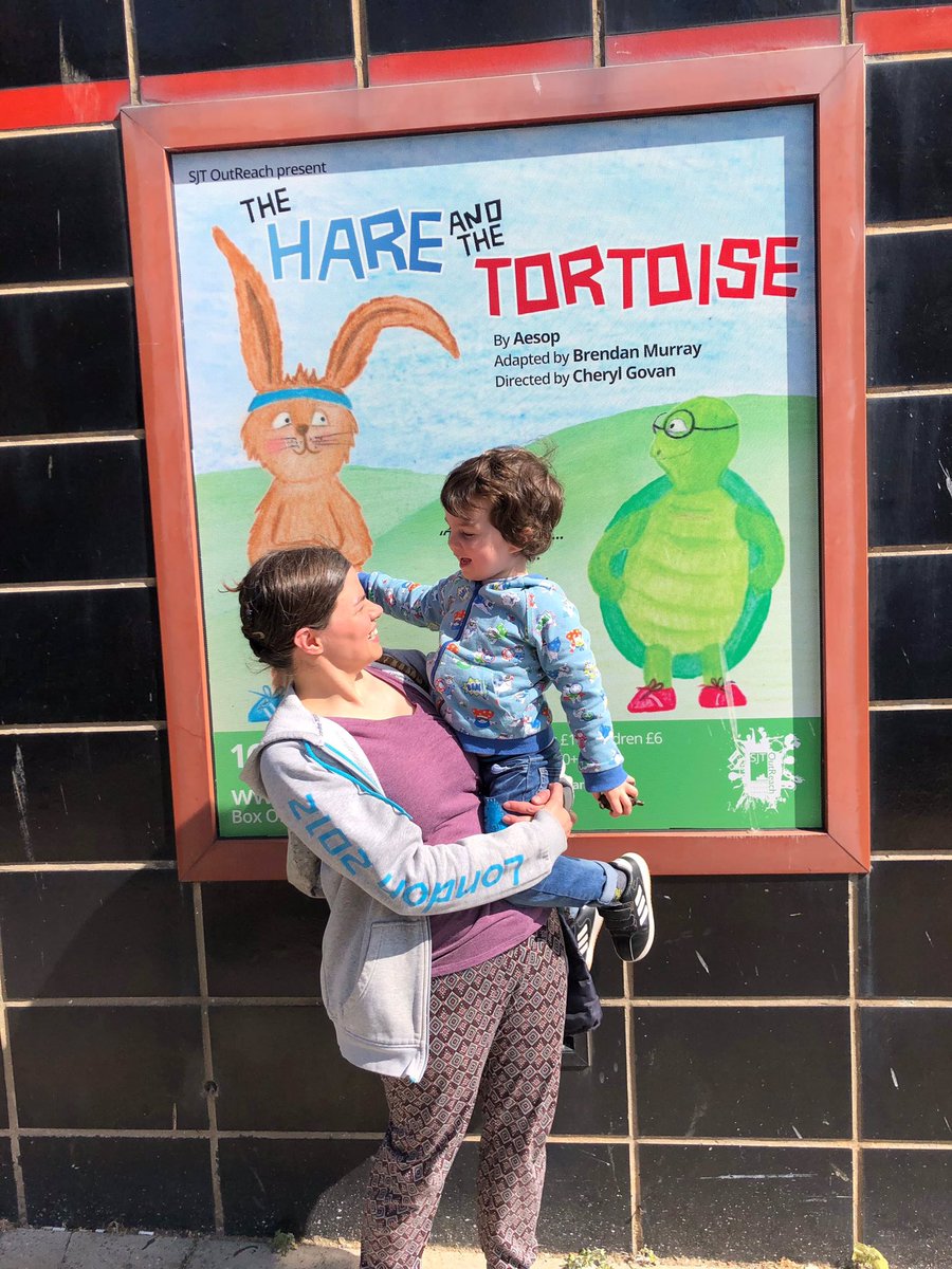 Me and my small person by a poster of my first acting job since having him - hard work but well worth his enthusiasm as an audience member! @PIPAinfo <a href="/MothersWhoMake/">M/Others Who Make</a> <a href="/thesjt/">Stephen Joseph Theatre</a> <a href="/cherylgovan/">Cheryl Govan</a> <a href="/MaxRunham/">Max Runham</a>