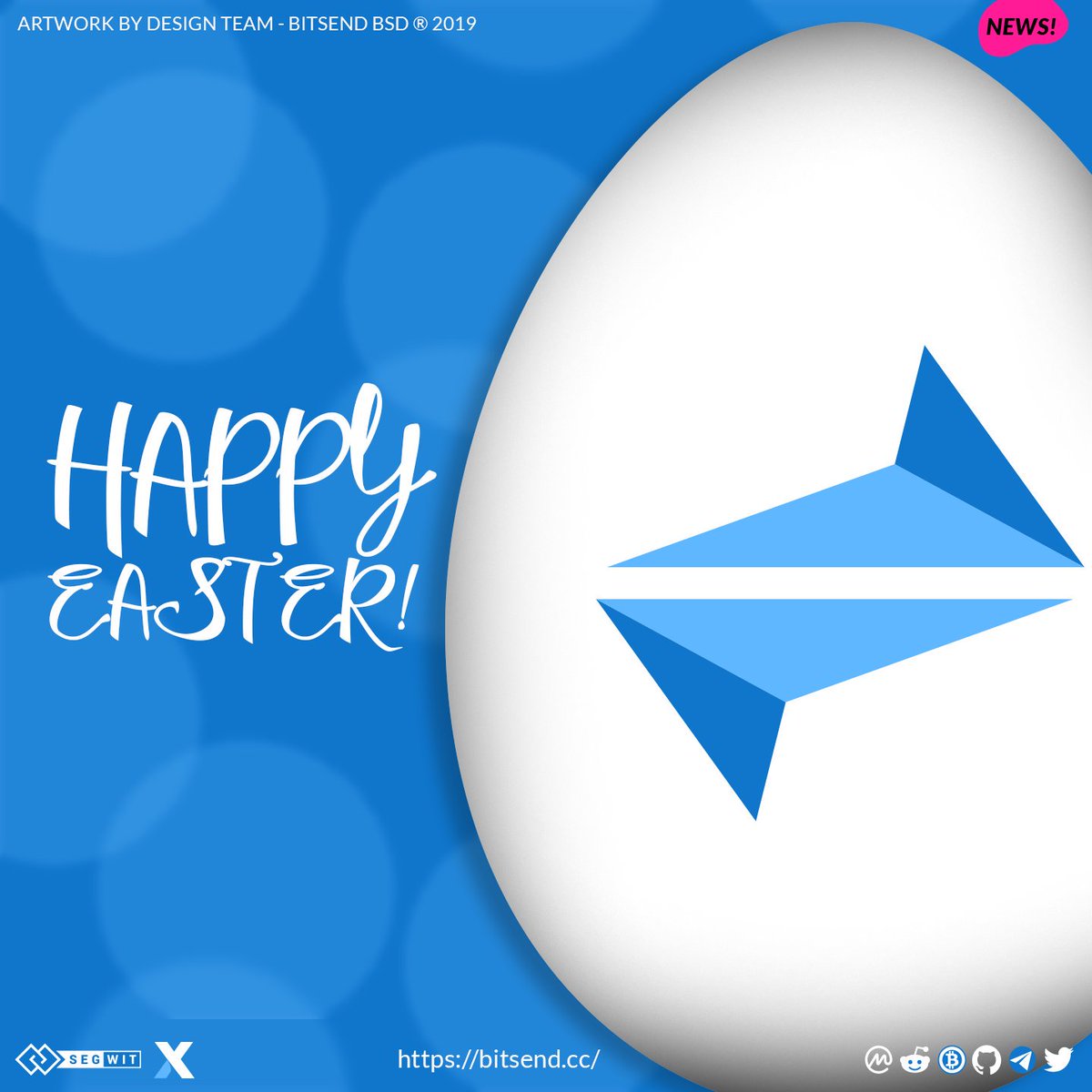 bit_send's tweet image. Happy Easter from all of us at #BitSend
 🐰🐣🍫 .. #easter #EasterSunday #cryptoeaster #crypto #family