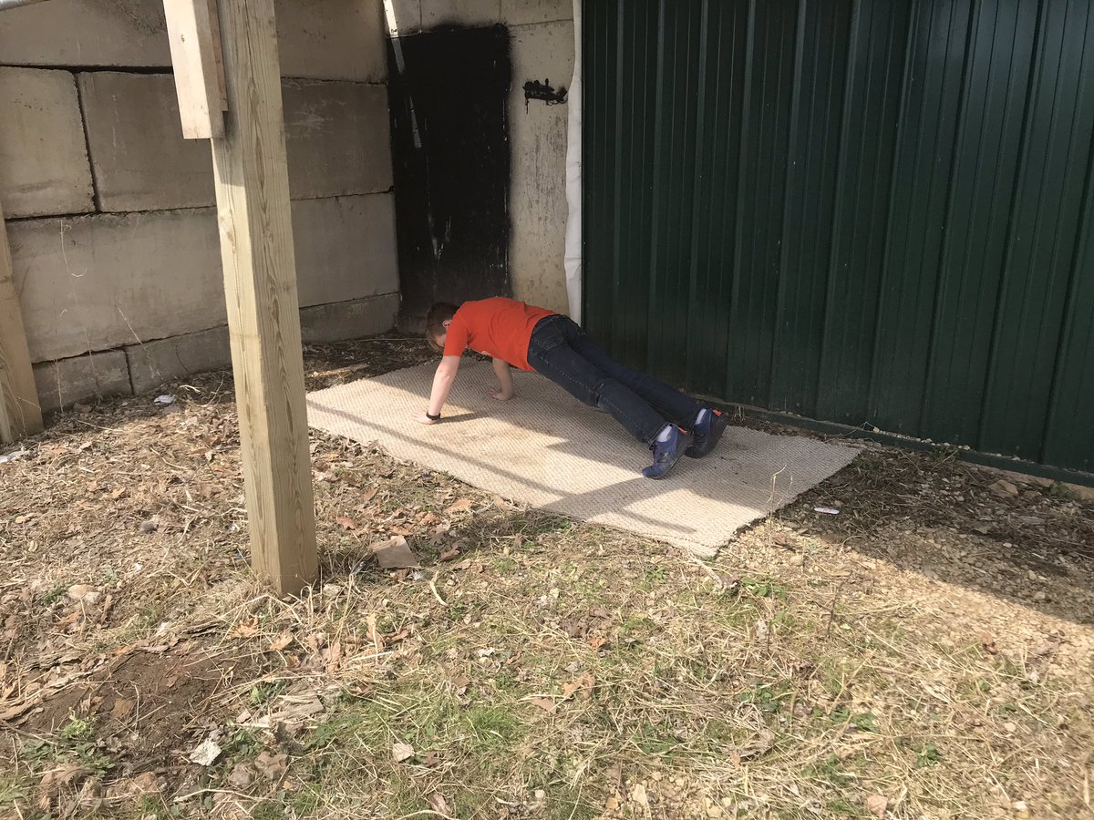 gymstead's tweet photo. Making an area to do pull ups, push ups, wall balls, and burpees.

#CrossFit 
#Gymstead https://t.co/VuOFcM9mBV