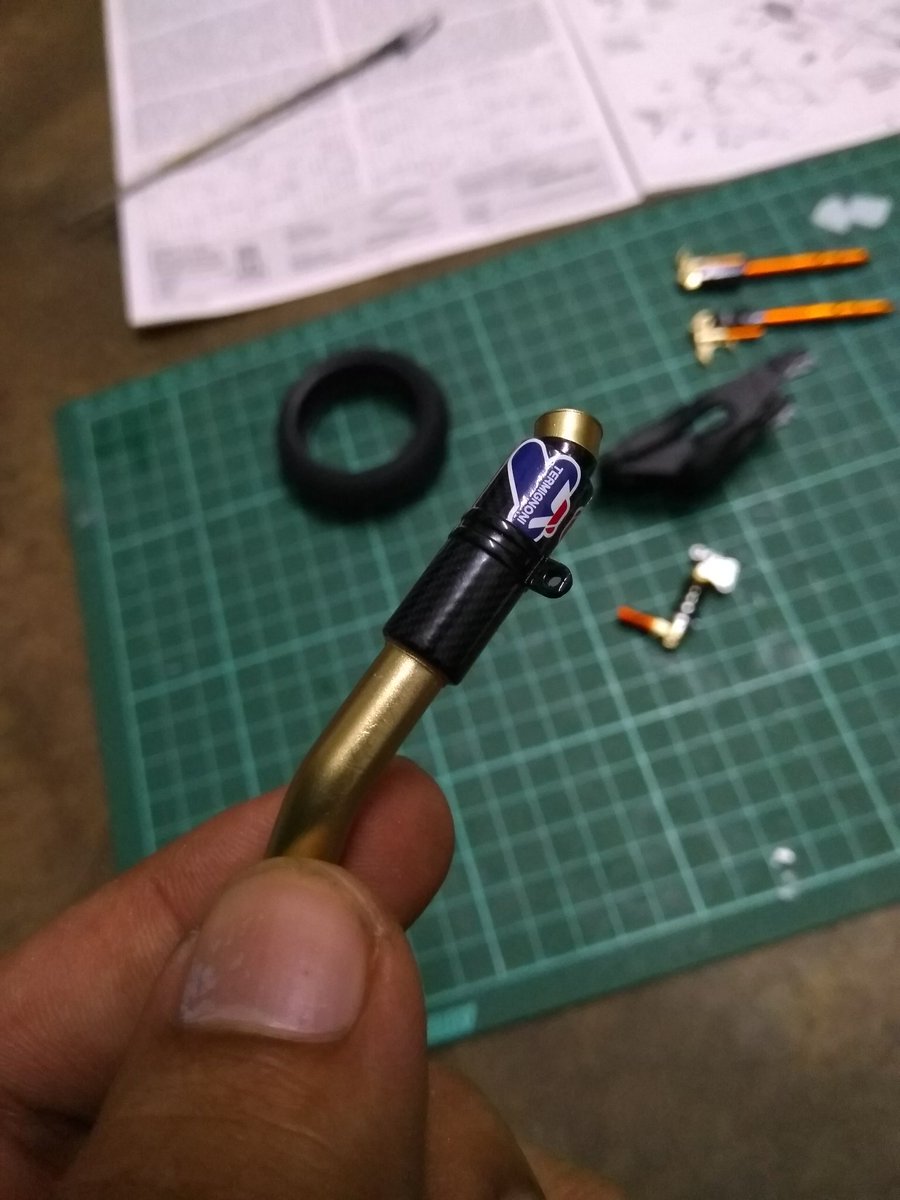 BlueFrameD's tweet photo. Wip

#tamiya #tamiya112 #yzrm1 https://t.co/Wxrc1Fogcr
