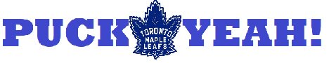 Big game today.....GO LEAFS GO
