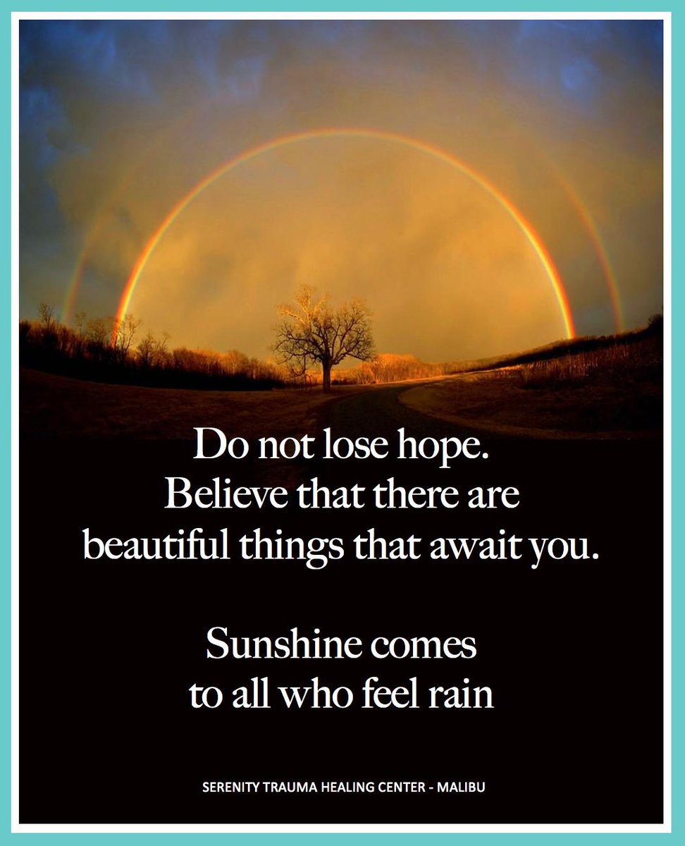 TraumaSerenity's tweet photo. DO NOT LOSE HOPE! @TraumaSerenity #mentalhealth #serenitytraumacenter #malibu #inspiration #mindfulness #positivityquotes #happiness #positivevibes #positivityisthekey #selfcare #selflove #dothework #changeisgood #believeinyourself #bebrave #choosehappiness #choosejoy #dreambig https://t.co/3VNpVhRTp1