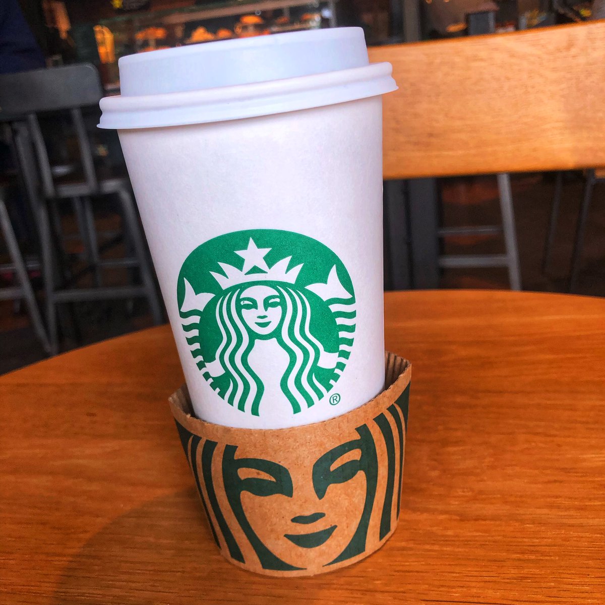 Rich10s's tweet photo. The Pike Roast is good this morning! Happy Easter! #Starbucks #TheAddictionIsReal https://t.co/HZYGOyMHHG