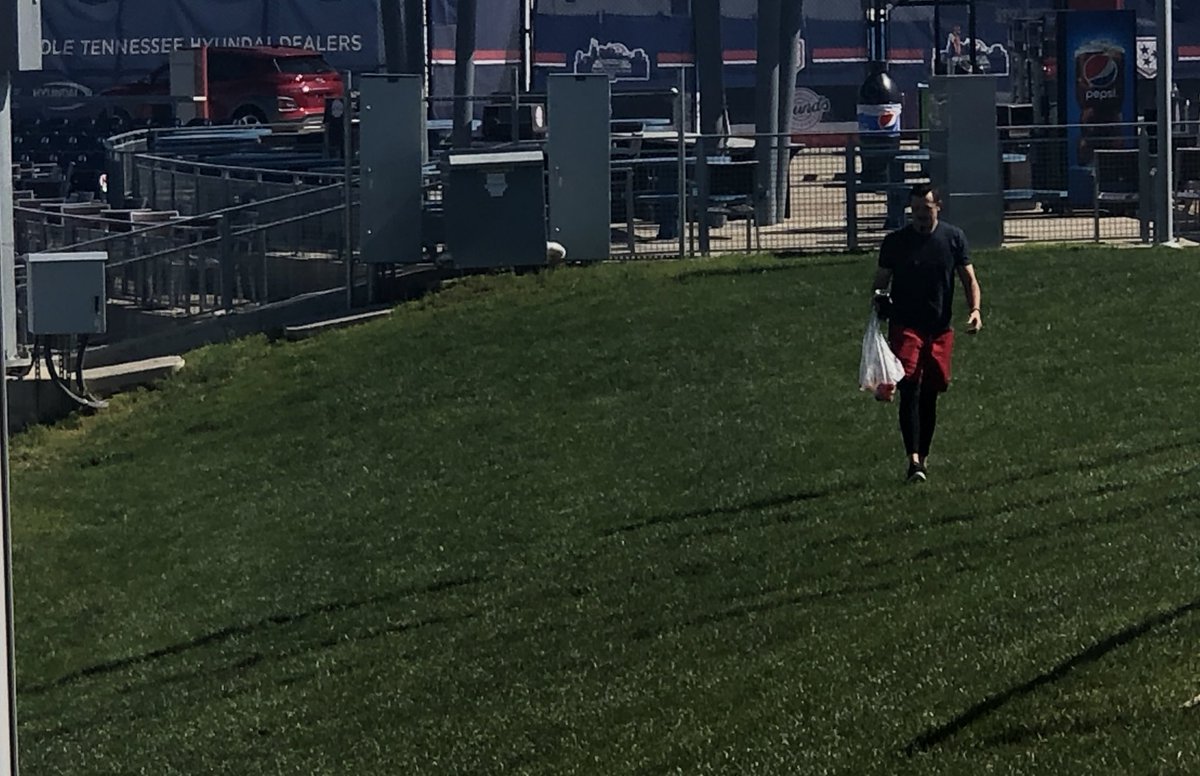 nashvillesounds's tweet photo. Looks like the Easter bunny had a little help this morning 😊

Be on the lookout for Easter eggs hidden throughout the park with prizes like baseball cards, stickers, #SoundsRemastered items &amp; autographed items. 

Happy searching! https://t.co/cgxDVapHVS