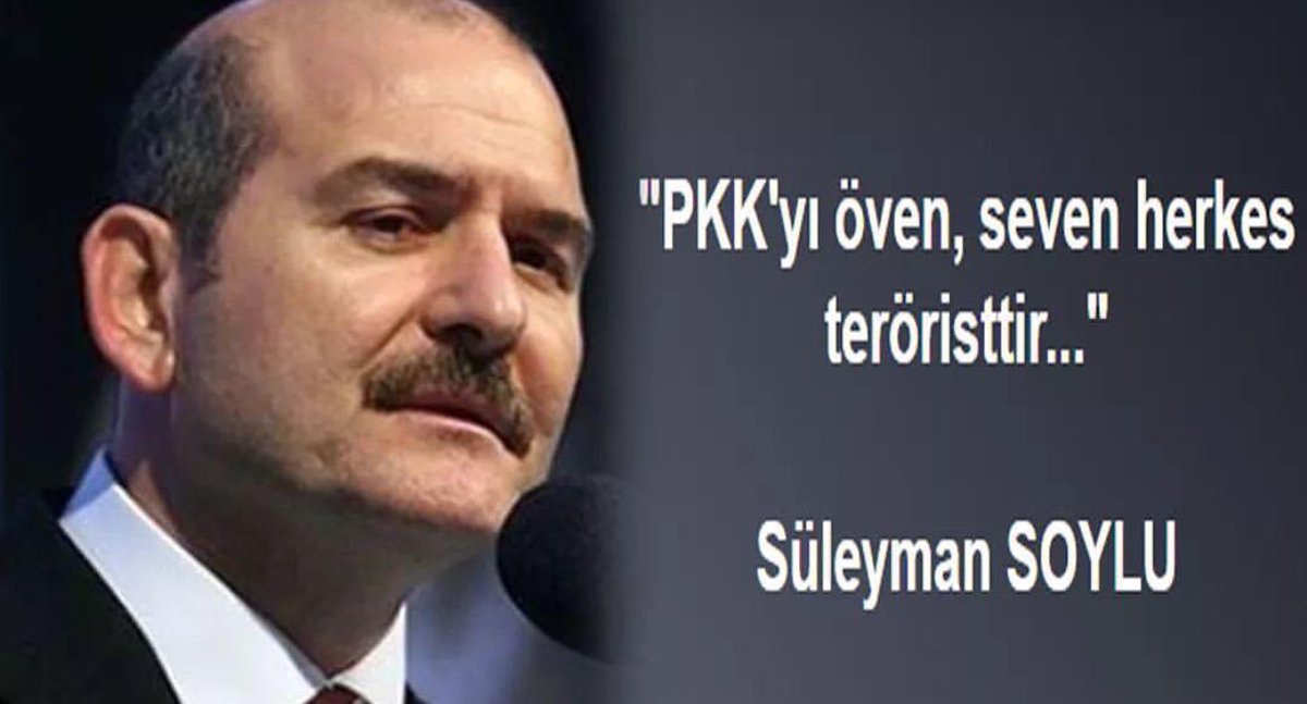 ak7777emine's tweet photo. Dün Bekir Bozdağ’a yumruk atanı koruyanlar bügün Soylu istifa diyor Süleyman Soylu davası Türkiye Millet olan Vatansever adamdır 
Yerdirtmeyiz
Kandil’in itlerine duyurulur Bin soysuza Bir Soylu yeter

Teröristleri öven seven herkes Teröristtir...!  

#BuKadarSoysuzaBirSOYLUYeter https://t.co/BV4XLO8ZpL