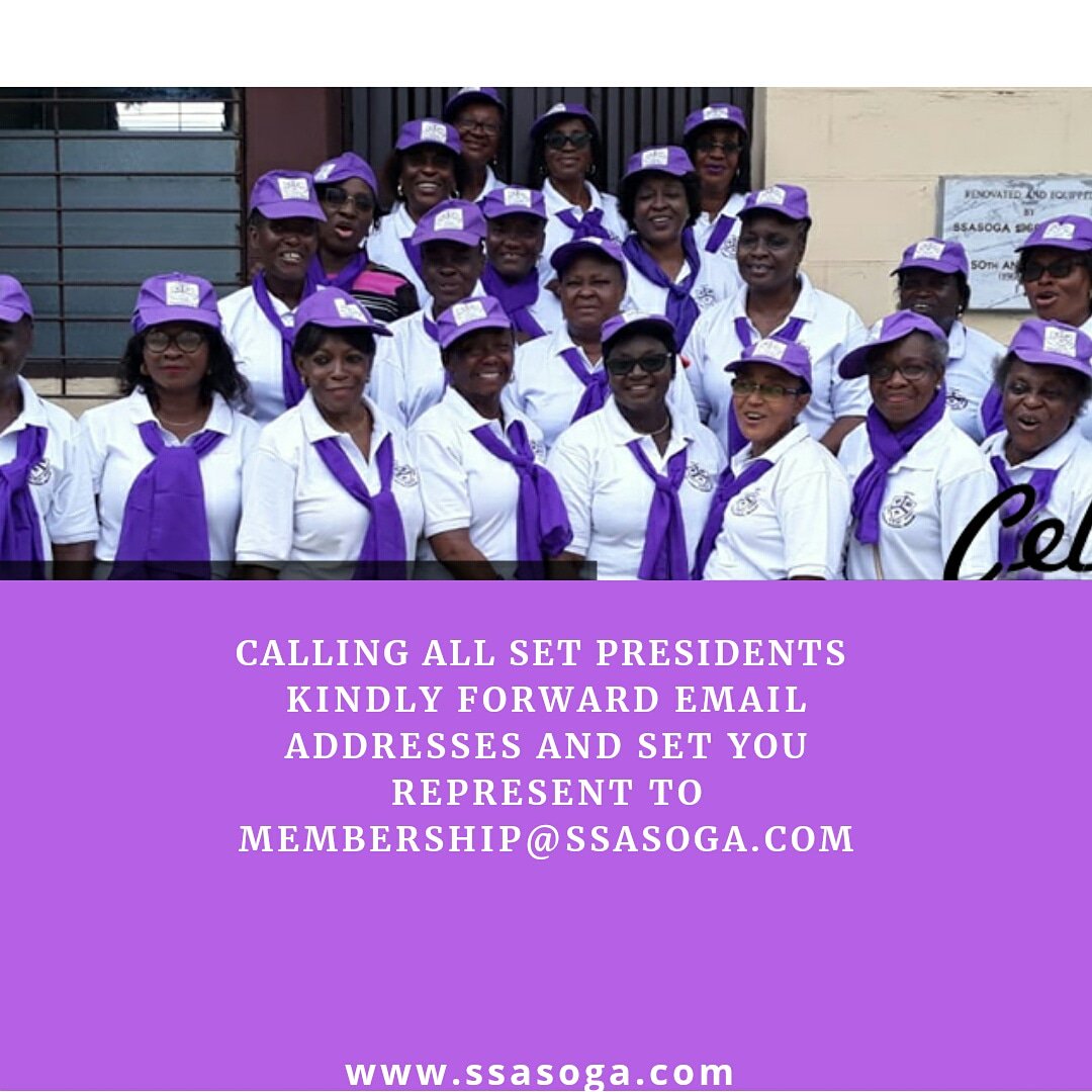 ssasoga's tweet photo. All set Presidents should kindly forward their email addresses and set representing to  membership@ssasoga.com 
.
.
.
.
.
.
#ssasoga #stagnes #courage  #modesty #sincerity #almamater #ibadan #ibadanschools #schoolsinibadan #easter #sunday https://t.co/rmxkseVYnm