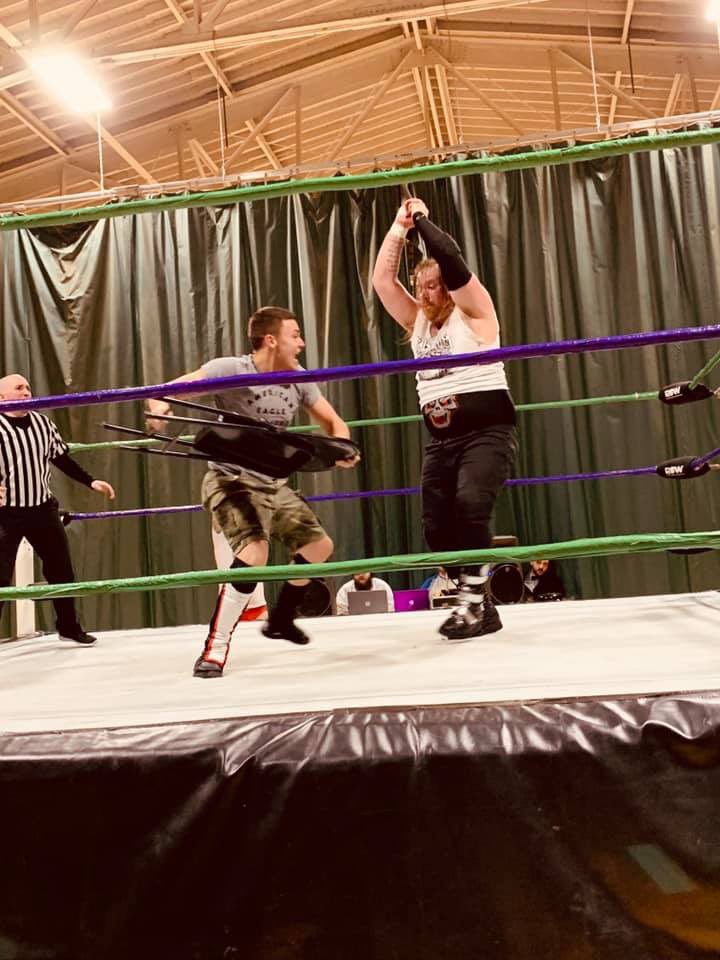 Lxgan 🌹🔪 (@lxgantaylxr) on Twitter photo Last night I had my first street fight... and got slammed on thumbtacks. I love Mick Foley that’s all, that’s the tweet! #ProWrestling <a href="/RSWLive/">Real Shoot Wrestling</a> Last night I had my first street fight... and got slammed on thumbtacks. I love Mick Foley that’s all, that’s the tweet! #ProWrestling <a href="/RSWLive/">Real Shoot Wrestling</a>