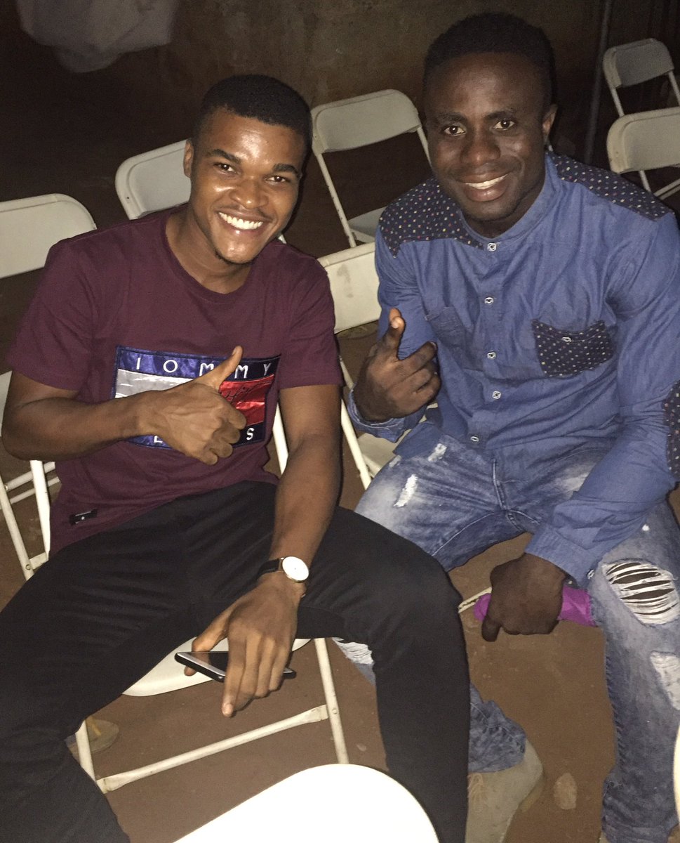 EmmanuelAdufful's tweet photo. Always a pleasure to see you bro 
#EA #Soccer #Brother #Focus https://t.co/5ckH2zHoFY