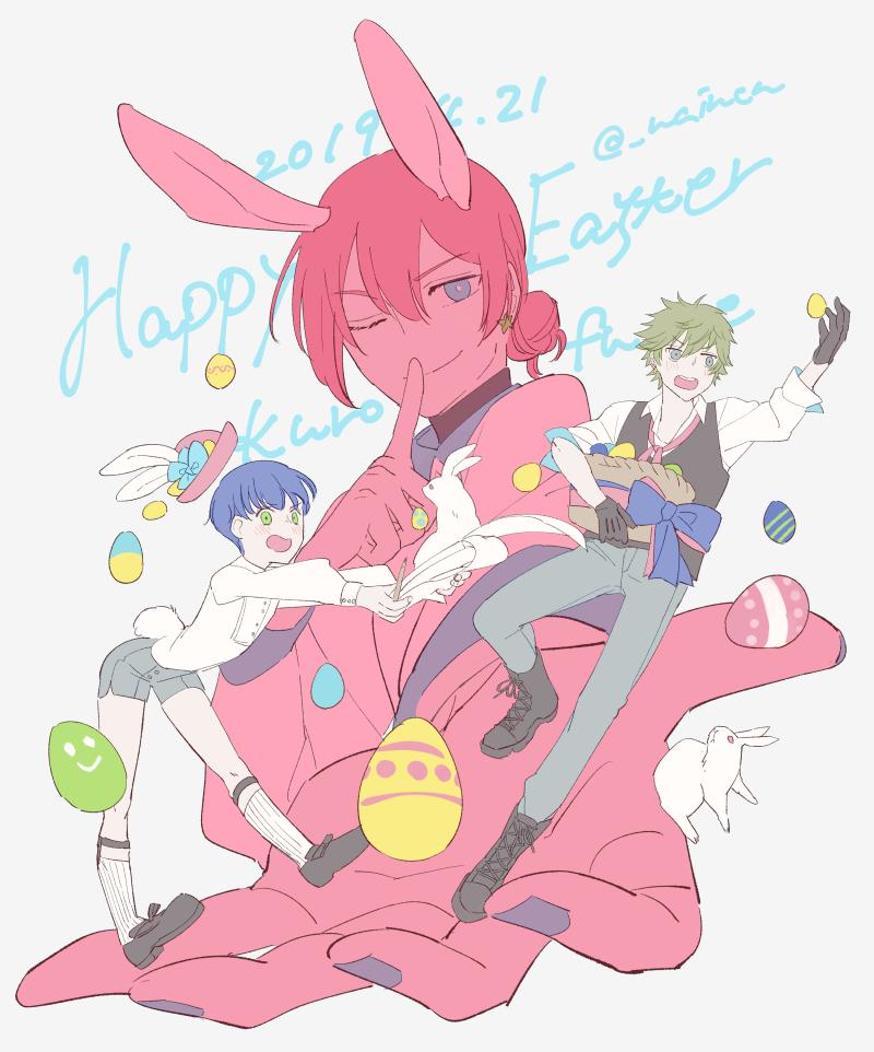 黒船箱イベ楽しかったです（虚無）！！！！！いろいろ捏造！！！！
🍀🐰🥚HappyEaster🥚🐰🍀