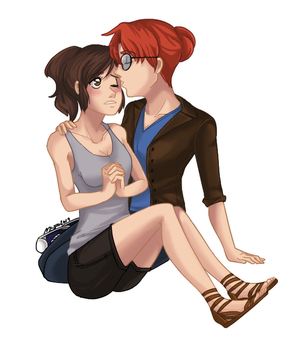MSFOtaku's tweet photo. Soooo, I was thinking of opening up doing artwork commish and I have yet to put my prices up but Steffla from the ZaqPaq had reach out and ask for my very first commish :D! They wanted #Zamy, Zoey (@Zaquelle) and Amy (@SaffyPie101) to happen so, I delivered LUL? https://t.co/G7uVroczQd