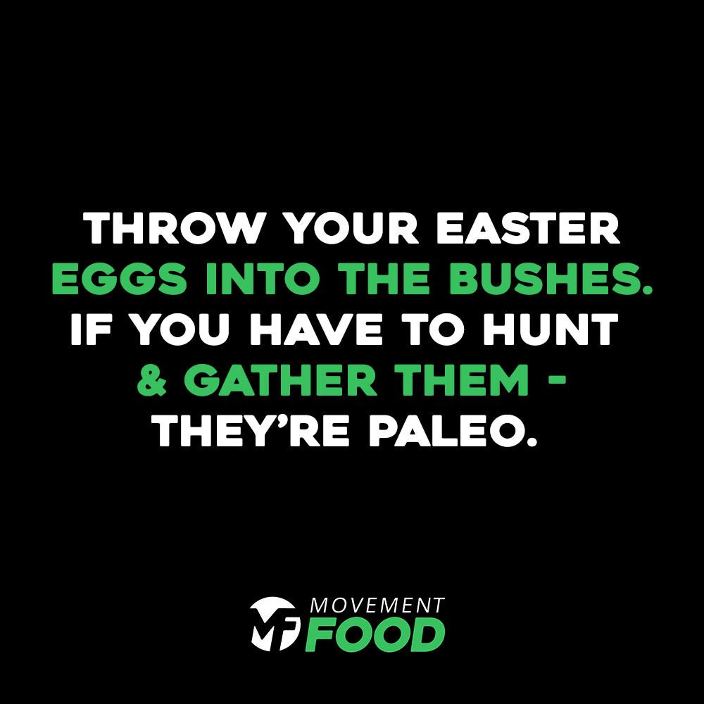 Happy Easter Fam! 🐰 We hope your day is filled with lots and lots of chocolate, family, friends and all that good stuff! 😋🍫❤️... Start fresh on Monday 🤣.
.⠀⠀⠀⠀⠀
.⠀⠀⠀⠀⠀
.⠀⠀
.⠀⠀
.⠀⠀
.⠀⠀⠀⠀⠀
.⠀⠀⠀⠀⠀
#fitspo #fitfam #movementfood #balance #InstaKitchen