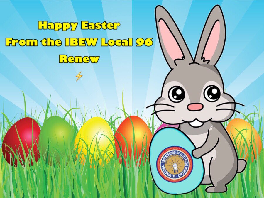 Happy Easter, Brothers and Sisters! 🐰⚡️