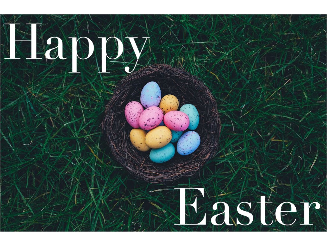 Wishing everyone a #HappyEaster  🐣