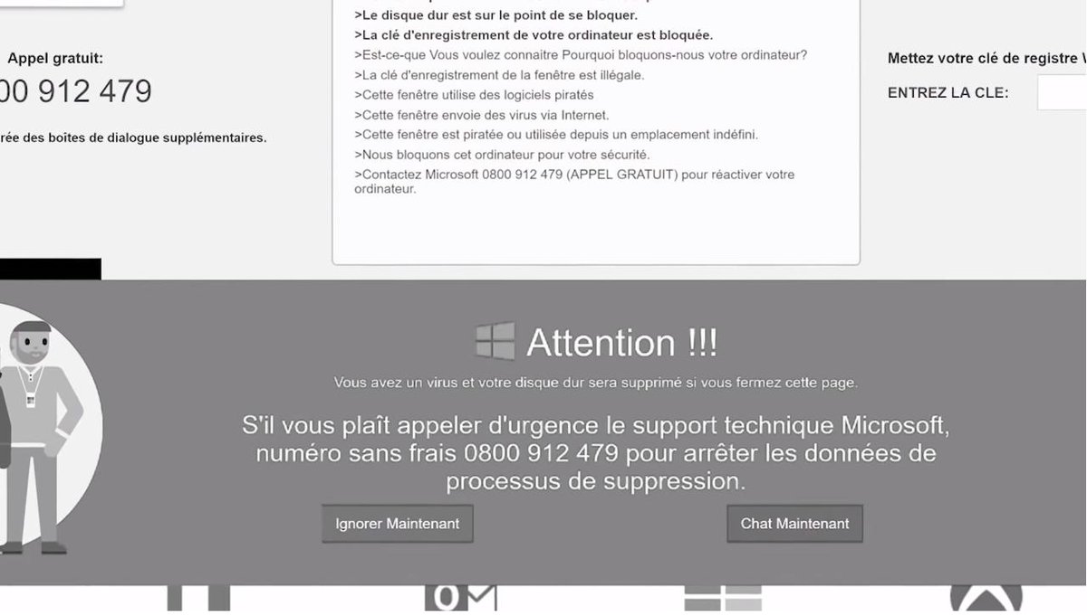FranckyPedia's tweet image. les arnaques aux faux #virus, ou au faux #support téléphonique. Un certain mystère plane autour... qui sont les arnaqueurs ? Où pratiquent-ils leur escroquerie ?
1/3 > youtube.com/watch?v=gbYdQO…
2/3 > youtube.com/watch?v=0M4k-j…
3/3 > youtube.com/watch?v=5vCdM4…
par @Micode #safecode