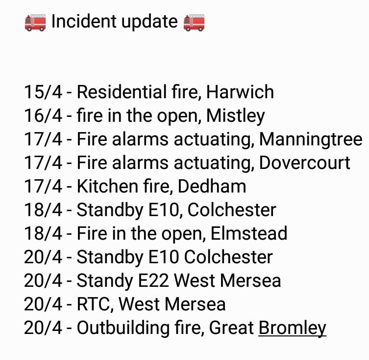 Manningtree ECFRS (@manningtreefs) on Twitter photo 