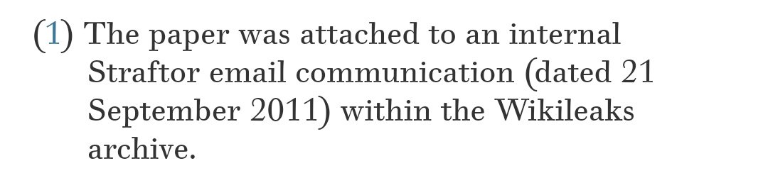 SenseOf_OUTRAGE's tweet photo. @cjwerleman @wikileaks is a PUBLISHER of documents - it is up Journalists to disseminate information found within the documents
BTW #StratforFiles were part of 26th February 2012 #GlobalIntelligenceFiles leak
Is 'Columnist' another word for 'Grifter' and 'Hack'?
https://t.co/ohB8k0sRGt https://t.co/eYy7phI901