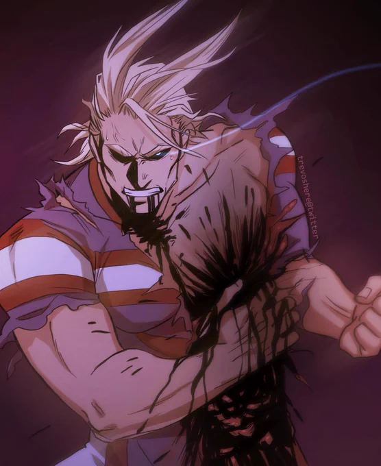 And a few more All Might doodles 