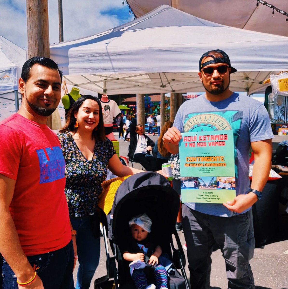 STP_SJ's tweet photo. ¡La lucha sigue! Spreading the word about the May Day Anti-Displacement Bloc at #selenabration. See you May 1st, 3 pm @ Story & King!
#FueraGoogle #Google #HeyGoogle #Homes4All #HereToStay #HousingCrisis #SanJose #SanJoKultura #SanJoseNoSeVende #StopGoogleSJ #WeAreSanJose https://t.co/eJpI81aG7e