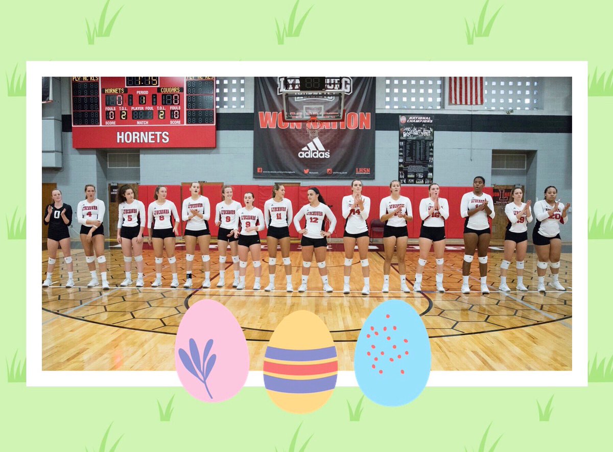 Lynchburg_vb's tweet photo. Happy Easter from Lynchburg Volleyball! 🐣 Wishing everyone a beautiful &amp; blessed day! https://t.co/ecZtxiN872