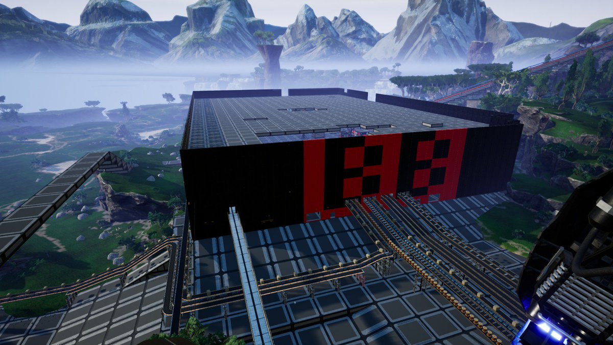 BattleBulls's tweet photo. Es ist schon atemberaubend was man in dem Spiel alles errichten kann😀 #twitchgamer #games #satisfactory https://t.co/DkZdCsfM11