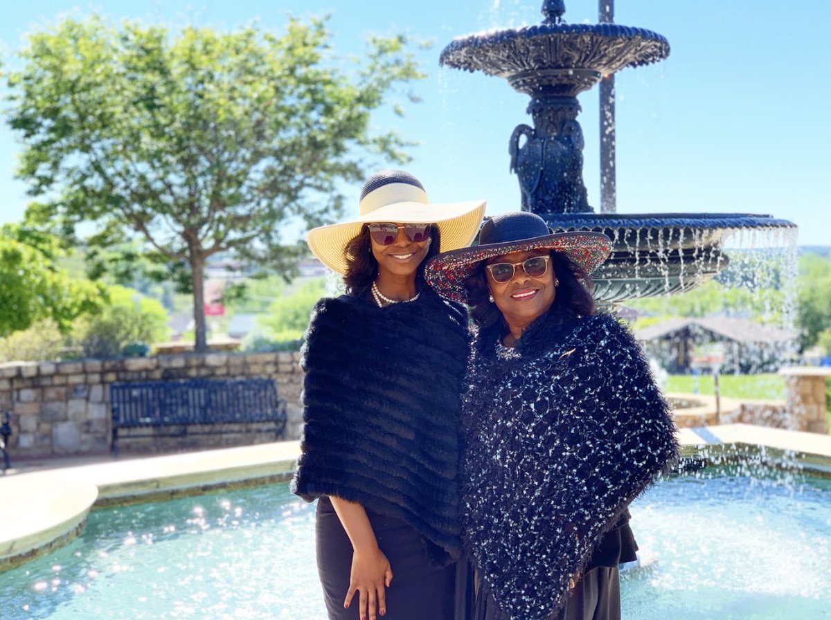 JoyHamer's tweet photo. Resurrection Sunday with the Original &amp; the Remix! #JoyExplosion https://t.co/XYlwZ5xXkw