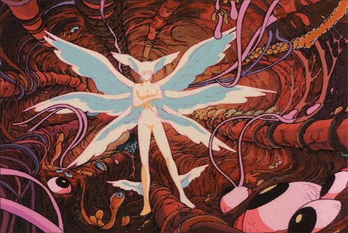 WeirdlandTales's tweet photo. Japanese series, DEVILMAN, past and present. https://t.co/cqQUOBNbVc