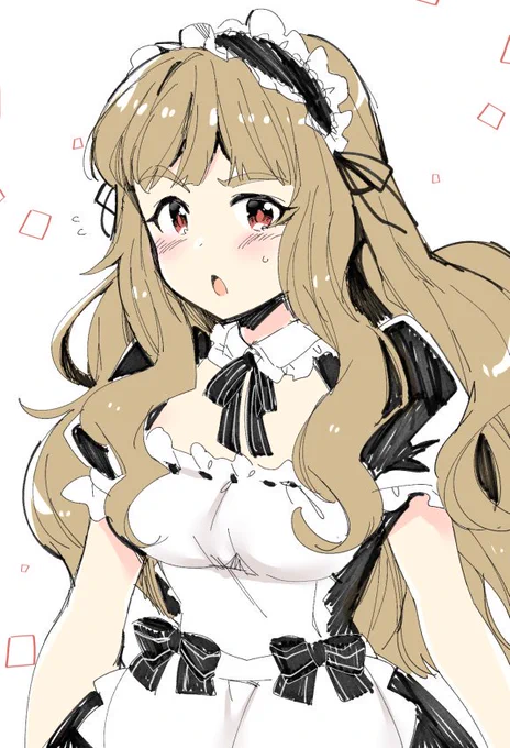 メイド奈緒らくがき 